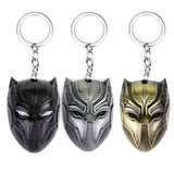 Black Panther Mask Keychain