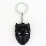 Black Panther Mask Keychain